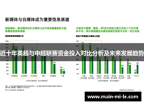 近十年英超与中超联赛资金投入对比分析及未来发展趋势