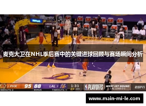 麦克大卫在NHL季后赛中的关键进球回顾与赛场瞬间分析